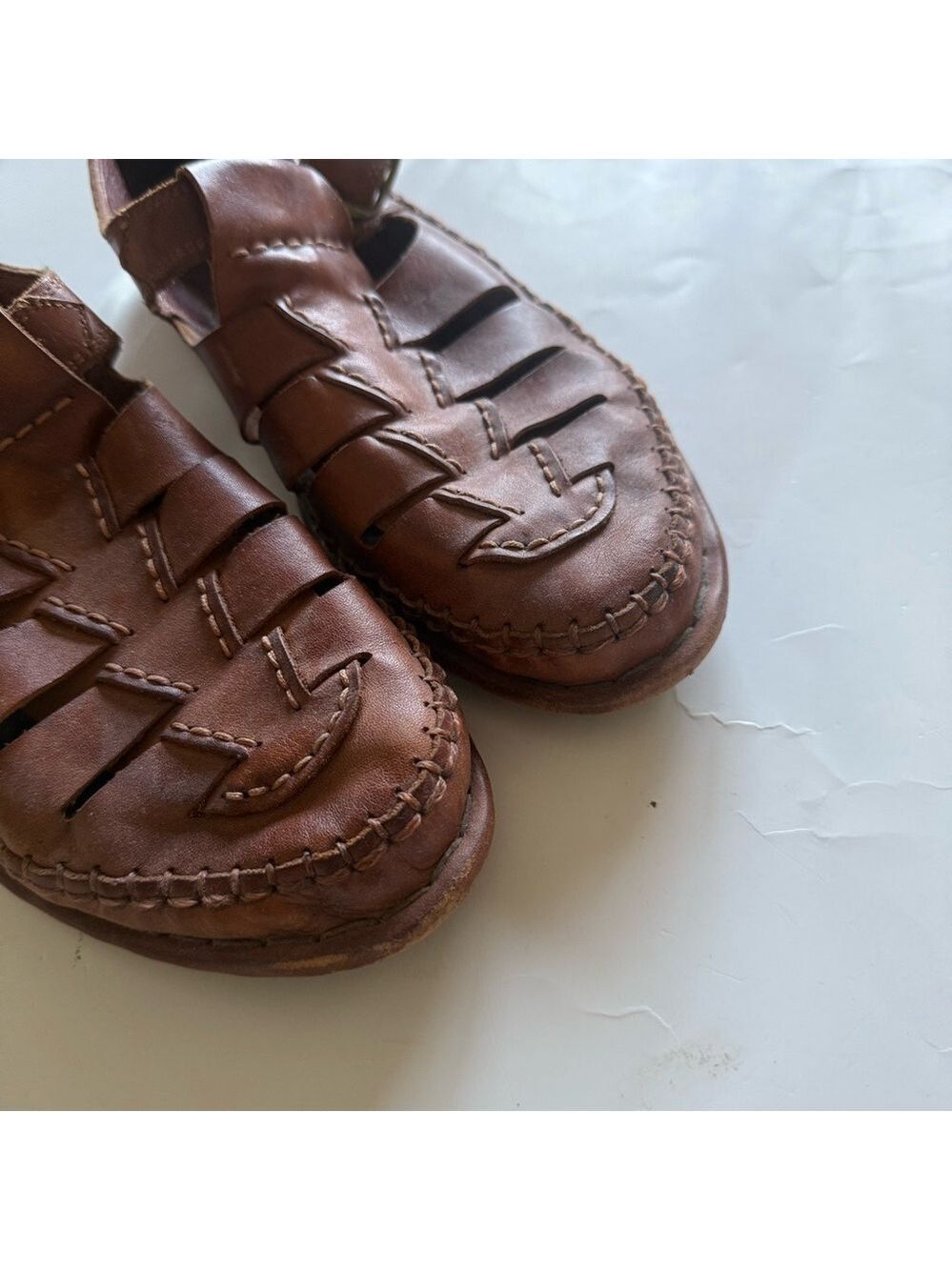 Pikolinos Men’s Fisherman Sandals Size 8.5 EU 41/42) Leather Casual Comfort - Picture 12 of 13